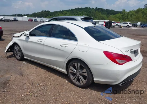 2016 Mercedes-Benz Cla 250 z USA, uszkodzony, nr VIN WDDSJ4EB9GN301294